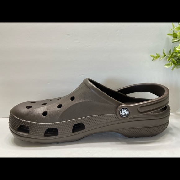 NEW Crocs Baya l Slip On Clogs Brown M10/W12,M11 - Picture 7 of 10
